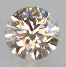Certified 0.70 Carat L VS2 Round Brilliant Natural MINED Loose Diamond 5.6mm picture