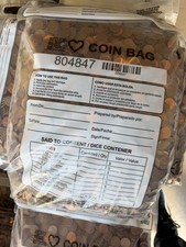 5000 (34.3lb) 95% COPPER  1909-1982  U.S. PENNIES - Bullion Unsearched picture