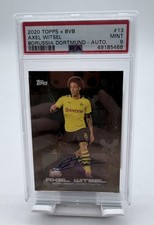 2020 Topps Bundesliga BVB #13 Axel Witsel Borussia Dortmund Auto PSA 9 Belgium picture