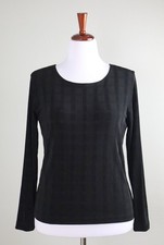 CHICO'S Travelers NWT $79 Window Emma Slinky Tee Top Size 2 US 12 / 14 / Large picture