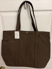 Lululemon Daily Multi-Pocket Tote Bag 20L- Walnut Crunch NEW picture