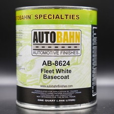 Autobahn AB-8624 Fleet White Basecoat QUART GM Code WA8624 Automotive Paint picture
