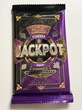 2026 Wild Card Jackpot Stacked Deck Sealed Football Pack Guaranteed 1/1 Encased picture
