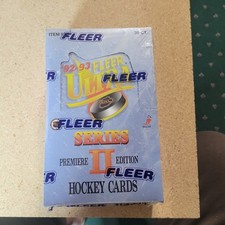 1992-93 FLEER ULTRA NHL HOCKEY WAX BOX SERIES 2 - BRAND NEW FACTORY SEALED picture