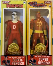 DC Justice League DEADMAN & RED TORNADO World’s Greatest Super-Heroes 8” Retro picture