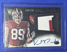2013 Panini Black - Rookie Signatures Materials Prime Vance McDonald #239 /299  picture