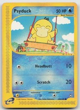 Aquapolis Psyduck 104/147 COMMON Damaged picture