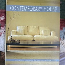 Contemporary House Hardcover Picture Book Interior Design & Architecture w/ DJ picture