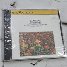 Rossini: Overtures (1988) CD London Symphony RCA Victrola New Sealed picture