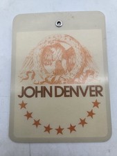 Vintage John Denver Backstage Pass Badge Rare picture