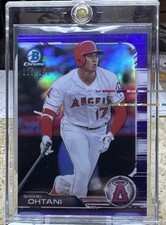 2019 Bowman Chrome - Shohei Ohtani #50 Purple Refractor 115/250 picture