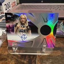 Topps WWE Universe 2026 Liv Morgan Superstar Relic Signatures Auto SRS-LM picture
