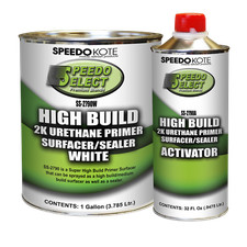 Super Fill High Build 2K Urethane Primer WHITE Gallon Kit, SS-2790W/SS-2790A picture