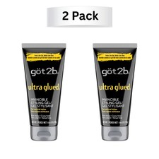 2 Got2b Ultra Glued Invincible Hair Styling 6 oz Styles Like Gel Hold Like Glue picture