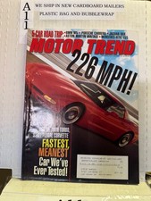 Vintage Motor Trend Magazine Oct 2000 picture