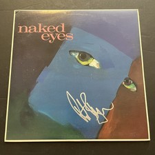 Pete Byrne Naked Eyes Signed Album JSA Authenticated Nice picture
