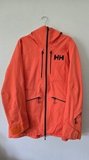 Helly Hansen ULLR Ski Jacket XL Helly Tech Professional RECCO Orange Shell picture