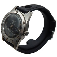 1701 Jean Richard Aquastar 10 ATM Automatic Diver 36mm Vintage Watch picture