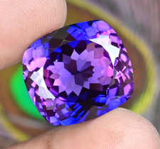 46.95 Ct Natural Purple Blue Montana Sapphire Flawless Certified Loose Gemstone picture