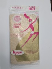 Vintage 1940s/1950s Blackton Fifth Avenue Lace Brief Nylon - New Old Stock picture