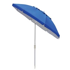 7 feet Beach Umbrella with Sand Anchor, Tilt, UV Protection and Vented Canopy picture