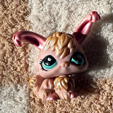 Littlest Pet Shop LPS #868 Angora Rabbit Authentic Vintage Great Condition picture