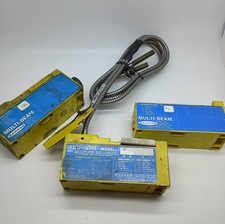 #AI) LOT OF 3 BANNER MULTI-BEAM SCANNER BLOCK UNKNOWN MODEL # picture