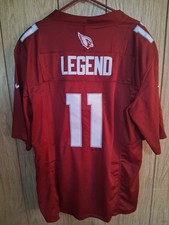 Mystery Sports Card With Larry Legend Fitzgerald Arizona Cardinals Fuse Jersey picture