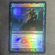 Wizards of the Coast Vampire Nighthawk Foil # 33 Creature Black 2/3 promo picture