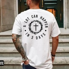 Christian Easter T-Shirt, Men's Tee, Easter Gift For Men, Unisex Shirt picture