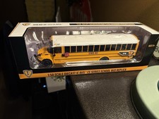 IC Bus CE Series School Bus Replica 1:50 Scale Diecast Yellow/Black picture