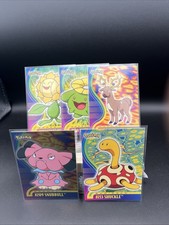 Vintage 2001 Topps Johto Pokémon Lot Of 5 Cards NM picture