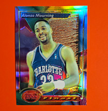 Topps Finest 1993-94 Finest Moments Alonzo Mourning #201 Hornets Basketball picture