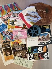 Vintage 1960s Disneyland, Movieland, Universal Studios - 8mm Film & Souvenir Lot picture