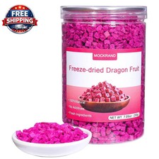 Freeze-Dried Dragon Fruit 7.05Oz/200G, Freeze-Dried Fruit,Fruit Snacks, No Added picture