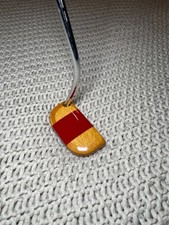 Ping Danser Wooden Mallet Putter Vintage 35.5” Rare Right Handed RH picture