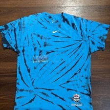 Nike USA Basketball Tokyo 2020 Olympics Tie-Dye T-Shirt Size L picture