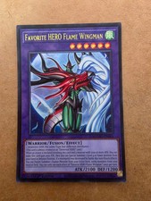 Favorite HERO Flame Wingman - MAMO-EN005 - Ultra Rare YuGiOh picture