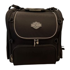 Harley Davidson Premium Touring Black Luggage Rain Cover Lightweight Backpack picture