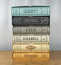 Vintage Linen Bookshelf Game Edition 6 Pack Bundle WS Game Company Open Box picture