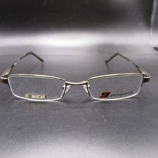 NASCAR Kasey Kahne 06 Men's Semi-Rimless Eyeglass Frames Brown Metal 48-18-130 picture