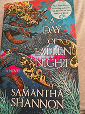 Samantha Shannon A Day of Fallen Night (Roots of Chaos) 2023 Hardcover Fantasy picture