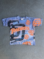 ULTRA RARE Vintage 1991 San Diego Padres AOP Shirt - America’s Favorites picture