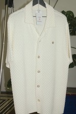 Casablanca Paris White Summer Knit Shirt Size XL $545 picture