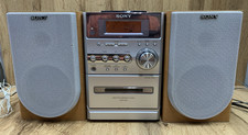 Sony CMT-NE3 CD/FM Stereo System w/Speakers Working No Remote picture