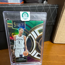 panini 2023-24 select Premier Level Victor Wembanyama rookie GWP prizm #121 picture