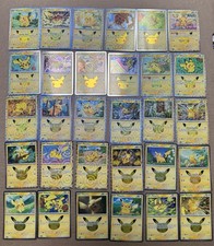 Pikachu 30th Celebration COMPLETE Set All 30 Cards 1/30-30/30 NM picture