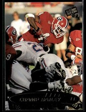 1999 Press Pass Champ Bailey #3 Gold HOF Rookie Card RC picture