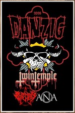 DANZIG | TWIN TEMPLE Tour 2026 Ltd Ed New RARE Poster SAMHAIN MISFITS picture