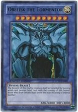 Yugioh Obelisk the Tormentor Limited Ultra Rare LC01-EN001 NM picture